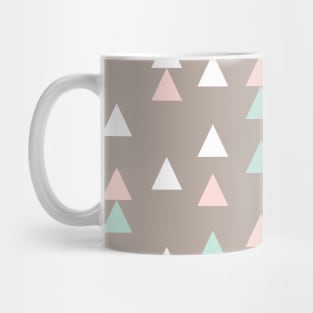 Mint Taupe Tribal Arrows Pattern Indian Indigenous Mug